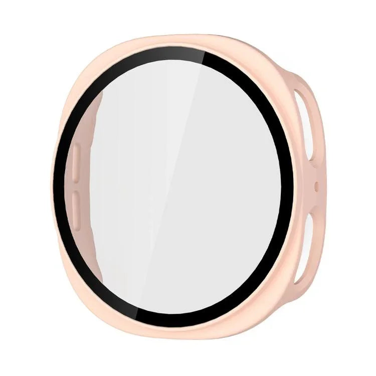 ENKAY Hat-Prince Schutzhülle aus gehärtetem Glas mit integriertem PC-Gehäuse, passend für Samsung Galaxy Watch8 44 mm und 40 mm