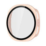 ENKAY Hat-Prince Schutzhülle aus gehärtetem Glas mit integriertem PC-Gehäuse, passend für Samsung Galaxy Watch8 44 mm und 40 mm