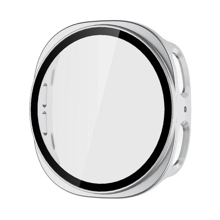 ENKAY Hat-Prince Schutzhülle aus gehärtetem Glas mit integriertem PC-Gehäuse, passend für Samsung Galaxy Watch8 44 mm und 40 mm