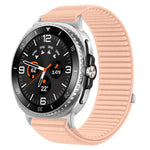 Woven Nylon Hook And Loop Fastener Metal Interface Watch Band, For Samsung Galaxy Watch8 / Watch8 Classic