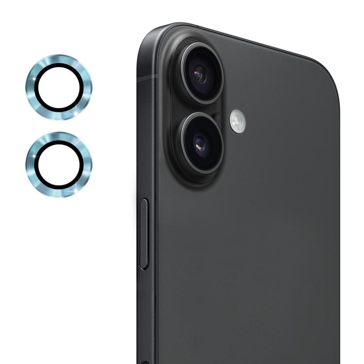 ENKAY 9H Rear Lens Aluminium Alloy Tempered Glass Film, For iPhone 17 Pro / 17 Pro Max, For iPhone 17, For iPhone Air