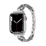Kupferfarbenes Metallarmband für Apple Watch (46 mm / 49 mm / 45 mm / 44 mm, 42 mm / 41 mm / 40 mm / 38 mm)