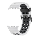 Ocean Style Silikon-Uhrenarmband mit Schnellverschluss in zwei Farben, passend für Samsung Galaxy Watch8 / Watch8 Classic