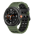 Ocean Style Silikon-Uhrenarmband mit Schnellverschluss in zwei Farben, passend für Samsung Galaxy Watch8 / Watch8 Classic