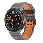 Ocean Style Silikon-Uhrenarmband mit Schnellverschluss in zwei Farben, passend für Samsung Galaxy Watch8 / Watch8 Classic