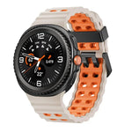 Ocean Style Silikon-Uhrenarmband mit Schnellverschluss in zwei Farben, passend für Samsung Galaxy Watch8 / Watch8 Classic