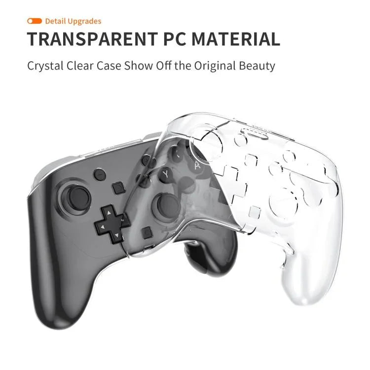 Gamepad Transparente Vollschutzhülle, für Nintendo Switch 2 Pro