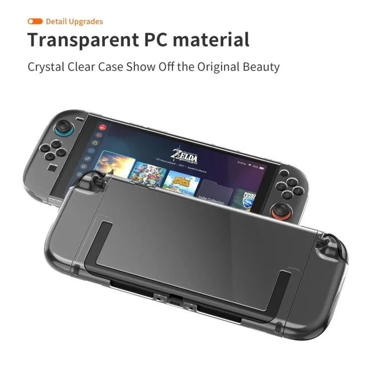 Game-Konsole Split Vollständige Abdeckung Transparente PC-Schutzhülle, Für Nintendo Switch 2