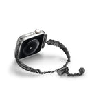 Metall-Federarmband aus Kupfer-Zink-Legierung, passend für Apple Watch 46 mm / 49 mm / 45 mm / 44 mm, für Apple Watch 42 mm / 41 mm / 40 mm / 38 mm