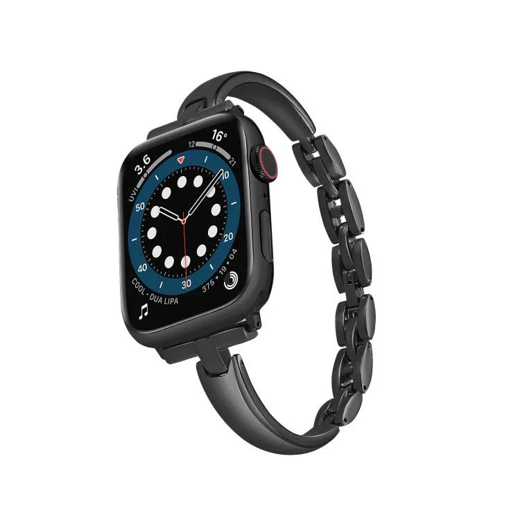 Metallarmband aus Zinklegierung, passend für Apple Watch 46 mm / 49 mm / 45 mm / 44 mm, für Apple Watch 42 mm / 41 mm / 40 mm / 38 mm