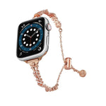 Uhrenarmband „Wings Crushed Diamonds“ aus Zinklegierung, passend für Apple Watch 46 mm / 49 mm / 45 mm / 44 mm und 42 mm / 41 mm / 40 mm / 38 mm