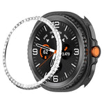 Einreihiger Diamant-Metall-Uhrenschutzring, für Samsung Galaxy Watch8 Classic 46 mm