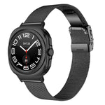 Turtle Buckle Milanese Metal Watch Band, For Samsung Galaxy Watch Ultra 47mm / Ultra 2025
