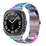 Three Beads Stainless Steel Watch Band, For Samsung Galaxy Watch Ultra 47mm / Ultra 2025