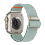 Watchman Nylon-Uhrenarmband mit mechanischer Dornschließe, passend für Apple Watch 46 mm / 49 mm / 45 mm / 44 mm und 42 mm / 41 mm / 40 mm / 38 mm