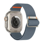 Watchman Nylon-Uhrenarmband mit mechanischer Dornschließe, passend für Apple Watch 46 mm / 49 mm / 45 mm / 44 mm und 42 mm / 41 mm / 40 mm / 38 mm