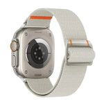 Watchman Nylon-Uhrenarmband mit mechanischer Dornschließe, passend für Apple Watch 46 mm / 49 mm / 45 mm / 44 mm und 42 mm / 41 mm / 40 mm / 38 mm