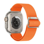Watchman Nylon-Uhrenarmband mit mechanischer Dornschließe, passend für Apple Watch 46 mm / 49 mm / 45 mm / 44 mm und 42 mm / 41 mm / 40 mm / 38 mm