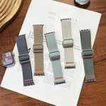 Watchman Nylon-Uhrenarmband mit mechanischer Dornschließe, passend für Apple Watch 46 mm / 49 mm / 45 mm / 44 mm und 42 mm / 41 mm / 40 mm / 38 mm