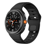 Silikon-Uhrenarmband mit Wellen- und umgekehrter Schnalle, für Samsung Galaxy Watch8 / Watch8 Classic