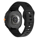 Silikon-Uhrenarmband mit Wellen- und umgekehrter Schnalle, für Samsung Galaxy Watch8 / Watch8 Classic