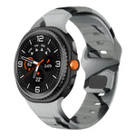 Silikon-Uhrenarmband mit Wellen- und umgekehrter Schnalle, für Samsung Galaxy Watch8 / Watch8 Classic