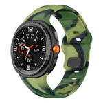 Silikon-Uhrenarmband mit Wellen- und umgekehrter Schnalle, für Samsung Galaxy Watch8 / Watch8 Classic
