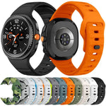 Silikon-Uhrenarmband mit Wellen- und umgekehrter Schnalle, für Samsung Galaxy Watch8 / Watch8 Classic