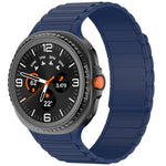 Magnetisches Silikon-Uhrenarmband mit drei Perlen, für Samsung Galaxy Watch8 / Watch8 Classic