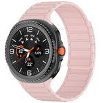 Magnetisches Silikon-Uhrenarmband mit drei Perlen, für Samsung Galaxy Watch8 / Watch8 Classic