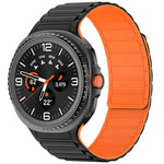 Magnetisches Silikon-Uhrenarmband mit drei Perlen, für Samsung Galaxy Watch8 / Watch8 Classic