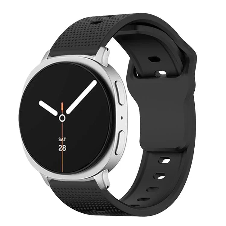 Silikonarmband mit runden Punkten und Dornschließe, passend für Samsung Galaxy Watch8 / Watch8 Classic