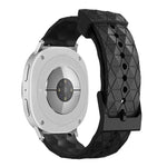 Silikonarmband mit Fußballmuster, einfarbig, für Samsung Galaxy Watch8 / Watch8 Classic