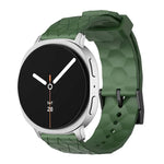 Silikonarmband mit Fußballmuster, einfarbig, für Samsung Galaxy Watch8 / Watch8 Classic
