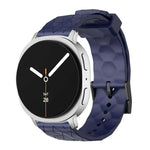 Silikonarmband mit Fußballmuster, einfarbig, für Samsung Galaxy Watch8 / Watch8 Classic