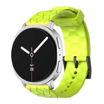 Silikonarmband mit Fußballmuster, einfarbig, für Samsung Galaxy Watch8 / Watch8 Classic