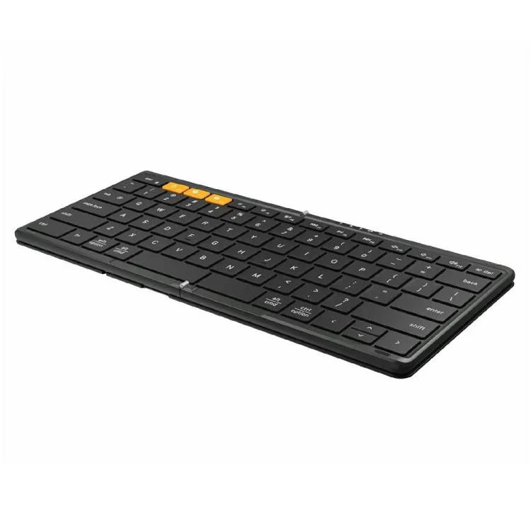 Für Windows / Android / iOS DF010 Faltbare Bluetooth-Tastatur mit 79 Tasten, ultradünn, DF010
