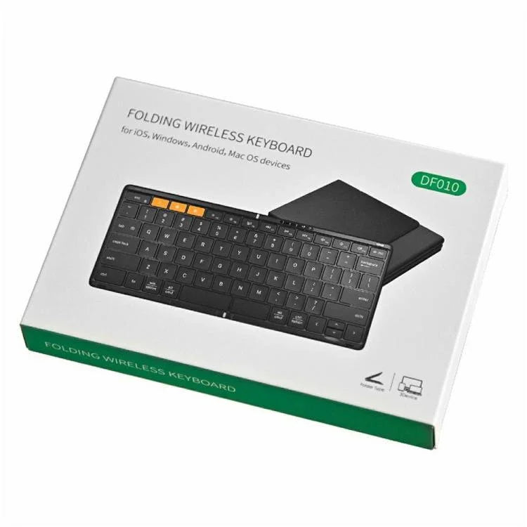 Für Windows / Android / iOS DF010 Faltbare Bluetooth-Tastatur mit 79 Tasten, ultradünn, DF010