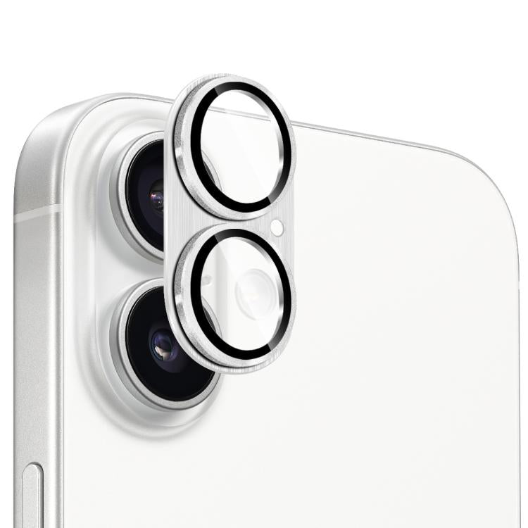 ENKAY Anti-Reflection Kameraobjektiv aus gebürsteter Aluminiumlegierung gehärtetes Glas, für iPhone 17