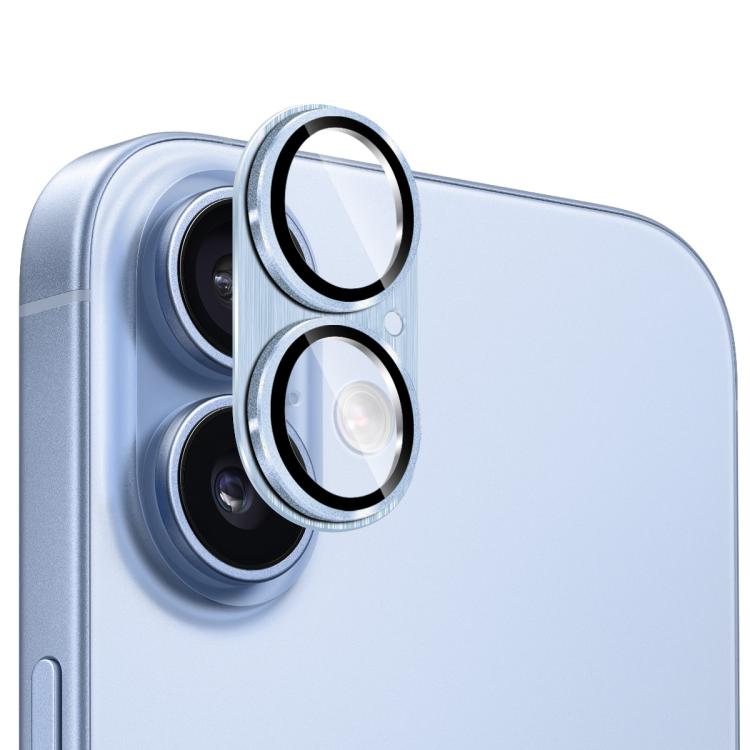 ENKAY Anti-Reflection Kameraobjektiv aus gebürsteter Aluminiumlegierung gehärtetes Glas, für iPhone 17
