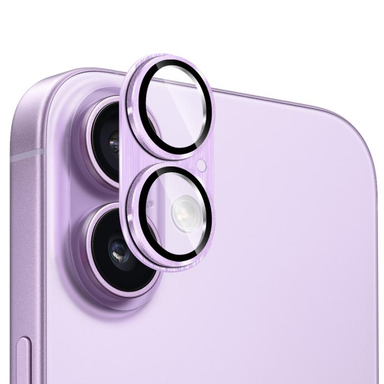 ENKAY Anti-Reflection Kameraobjektiv aus gebürsteter Aluminiumlegierung gehärtetes Glas, für iPhone 17