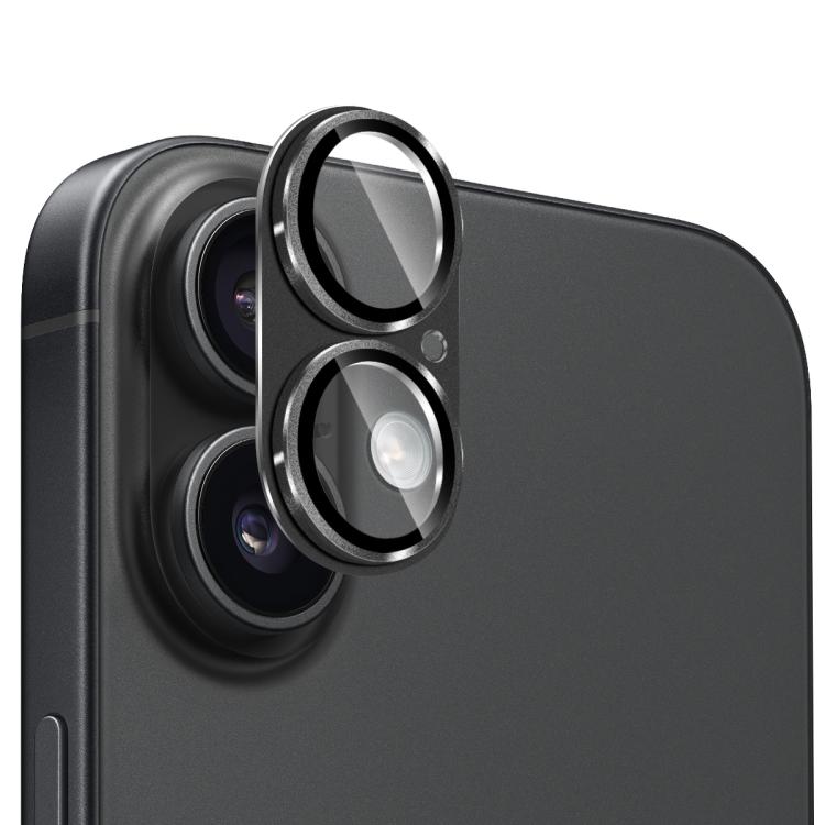 ENKAY Anti-reflection Kameraobjektiv Frosted Armor Aluminiumlegierung Displayschutzfolie, Für iPhone 17