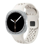 Speed-Lünette und schwarzes Silikonarmband mit umgekehrter Schnalle, für Samsung Galaxy Watch8 44 mm und 40 mm