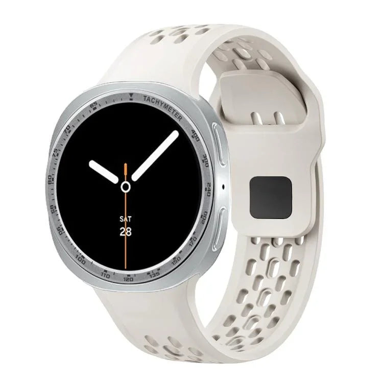 Speed-Lünette und schwarzes Silikonarmband mit umgekehrter Schnalle, für Samsung Galaxy Watch8 44 mm und 40 mm