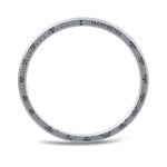 Speed-Lünette und schwarzes Silikonarmband mit umgekehrter Schnalle, für Samsung Galaxy Watch8 44 mm und 40 mm