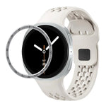Speed-Lünette und schwarzes Silikonarmband mit umgekehrter Schnalle, für Samsung Galaxy Watch8 44 mm und 40 mm