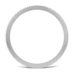 Lünette mit rautenförmiger Struktur und einfarbiges, genähtes Silikonarmband, für Samsung Galaxy Watch8 44 mm und 40 mm