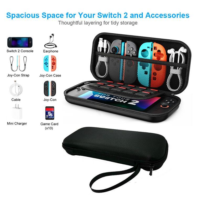 Für Nintendo Switch 2 Tragbare Hartschalen-Reisetasche EVA Reisetasche