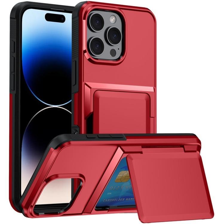 Kalebol Klapp-Karten-Geldbörsenhalter Stoßfeste Handyhülle, Für iPhone 17 Pro Max, Für iPhone 17 Pro, Für iPhone 17, Für iPhone Air, Für iPhone 16 Pro Max, Für iPhone 16 Pro, Für iPhone 16 Plus, Für iPhone 16