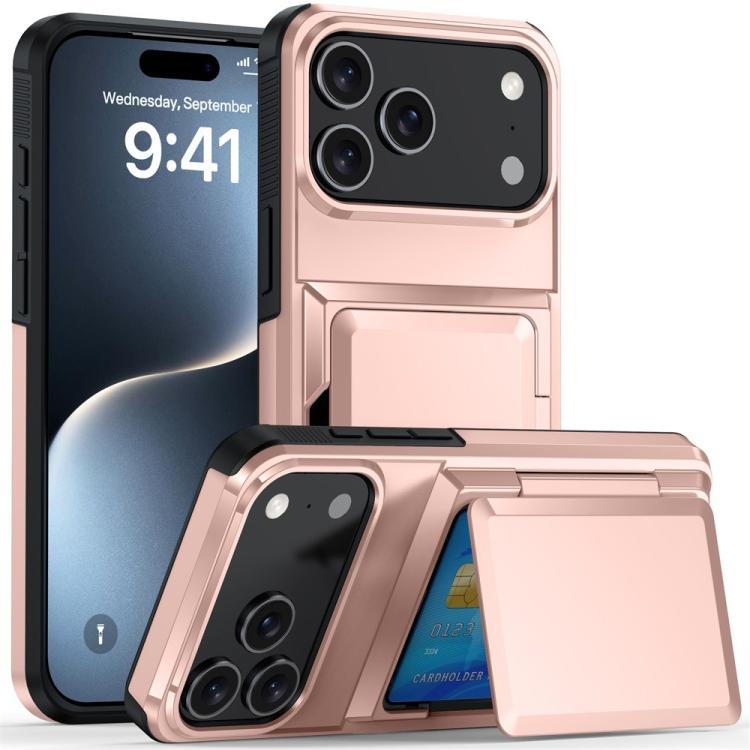 Kalebol Klapp-Karten-Geldbörsenhalter Stoßfeste Handyhülle, Für iPhone 17 Pro Max, Für iPhone 17 Pro, Für iPhone 17, Für iPhone Air, Für iPhone 16 Pro Max, Für iPhone 16 Pro, Für iPhone 16 Plus, Für iPhone 16